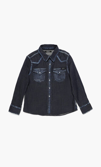 Camicia Jeans Long Sleeves Shirt