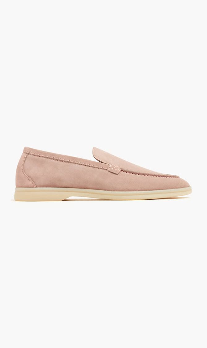 LUDOVICA GIRL PINK SUEDE