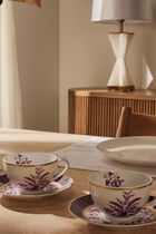 Tea Cup & Saucer Pink Set Of 2