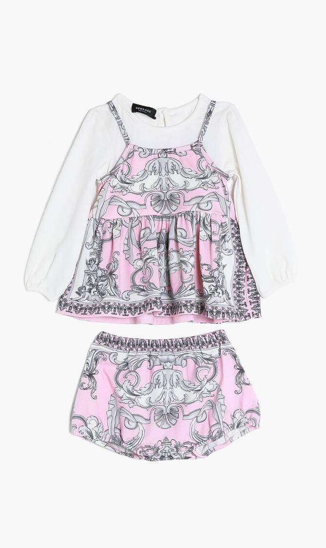 DRESS JERSEY BAROCCO FOULARD KIDS + JERSEY