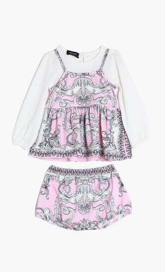 DRESS JERSEY BAROCCO FOULARD KIDS + JERSEY