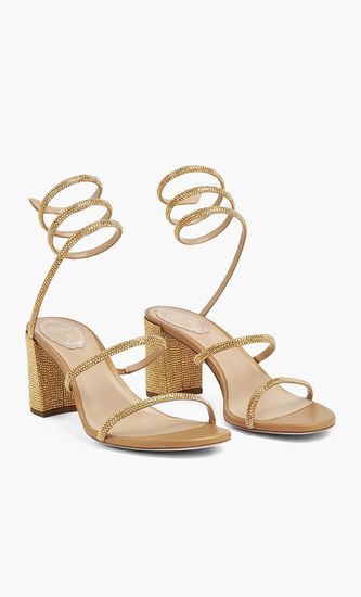 Cleo Crystal Embellished Sandals