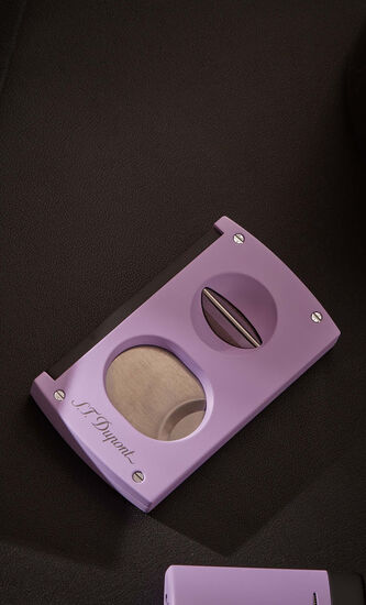 Double Blade Cigar Cutter Lilac