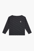 JACQUARD LOGO SWEATSHIRT