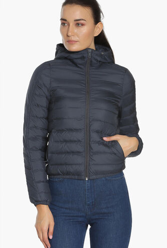 Quilted Hoody Jacket