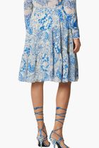 SKIRT UNDERWATER BAROCCO BICOLOUR ALLOVER ON TECHNO CREPONNE