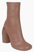 TONAL SPRING ANKLE BOOT NUDE NUDE