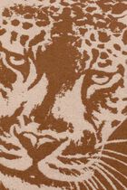 Cashmere Jacquard Blanket Brown Cashmere Jacquard Blanket Brown