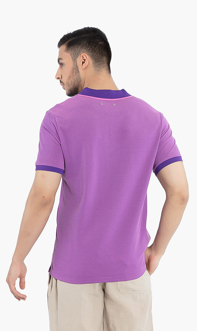 Classic Changing Cotton Pique Polo Shirt