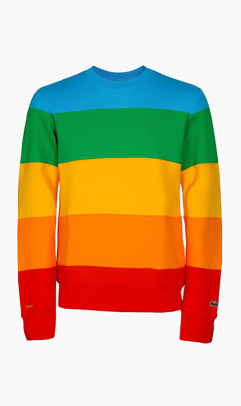 Orange 2025 lacoste sweater