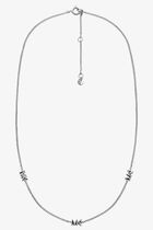 Precious Metal Logo Necklace