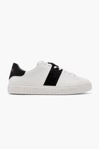 Greca Leather Sneakers