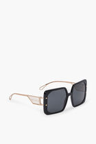 Black Square Sunglasses