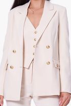 Ls Fiona Double Breast Blazer