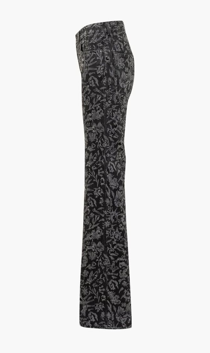 TATTOO BABY BAGGY CHINO VINTAGE BLACK WH