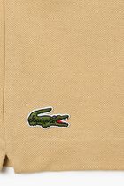 Embroidered Patent Cotton Polo Shirt