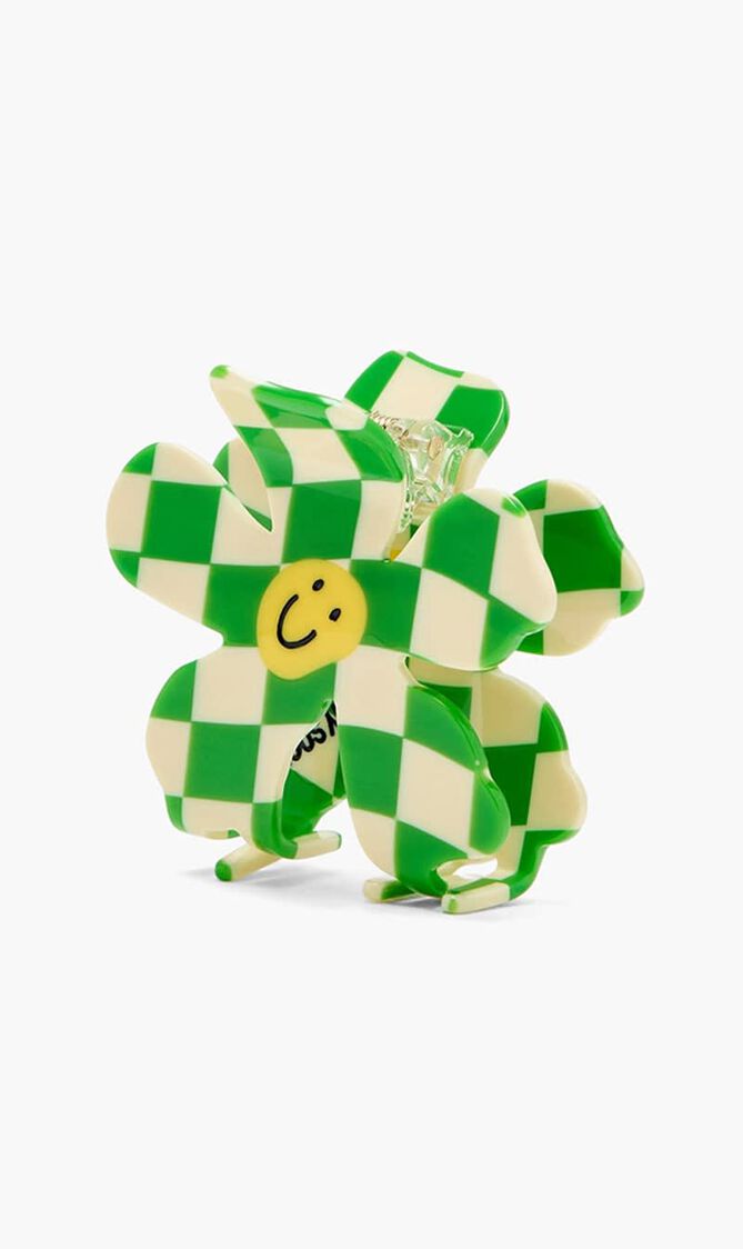 EMS ACCESORIES HAIR CLAWS DAISY GREEN