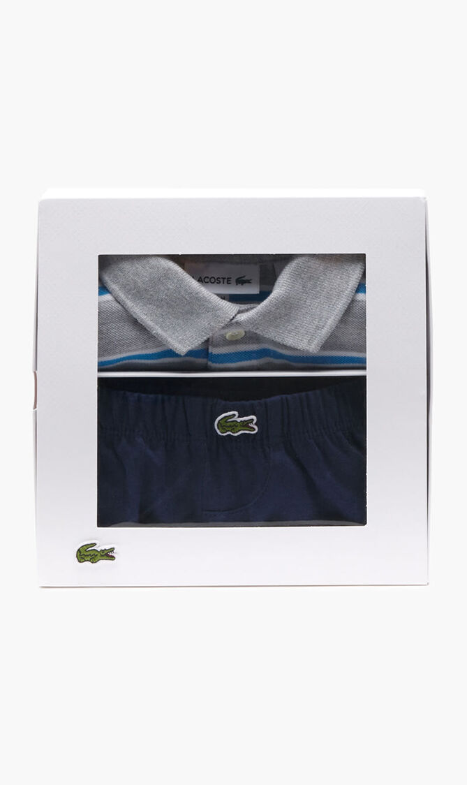 Organic Cotton Mini Pique Pyjama Gift Set