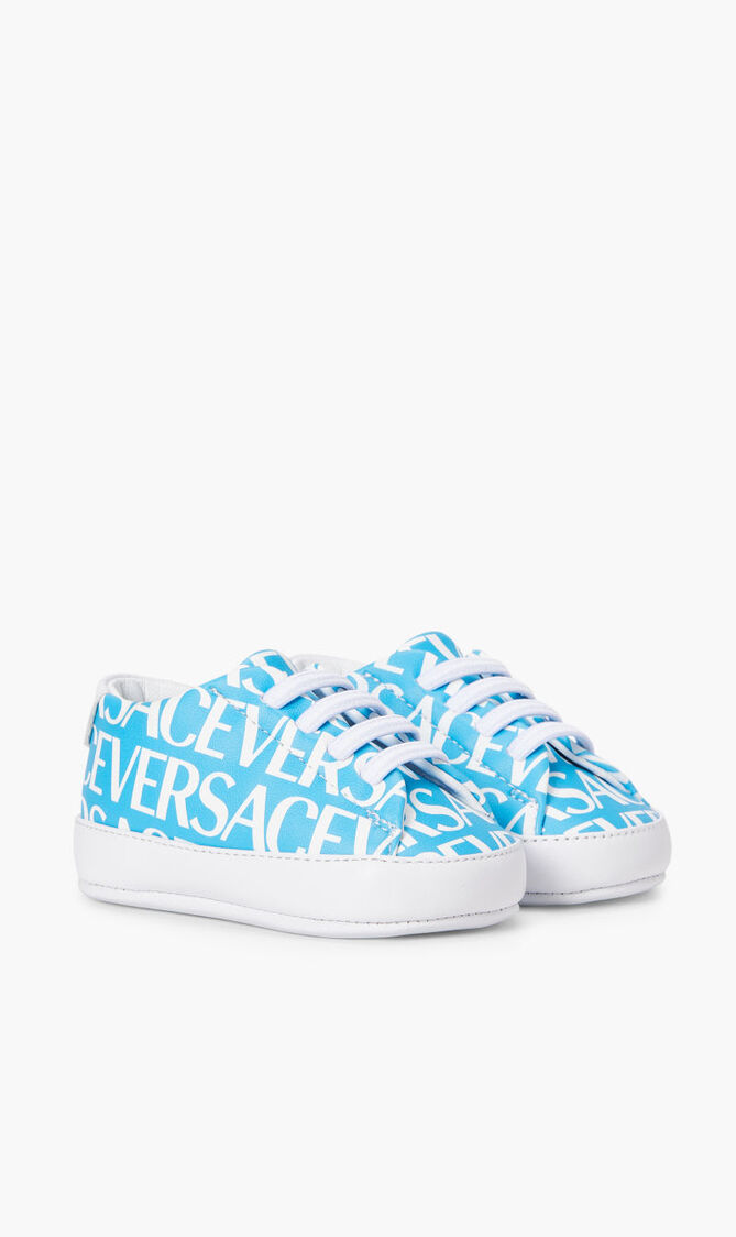 SNEAKER FABRIC+LAMB LEATHER