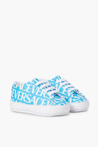 SNEAKER FABRIC+LAMB LEATHER