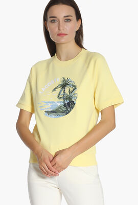 Hawaiian Graphic Sweatshirt
