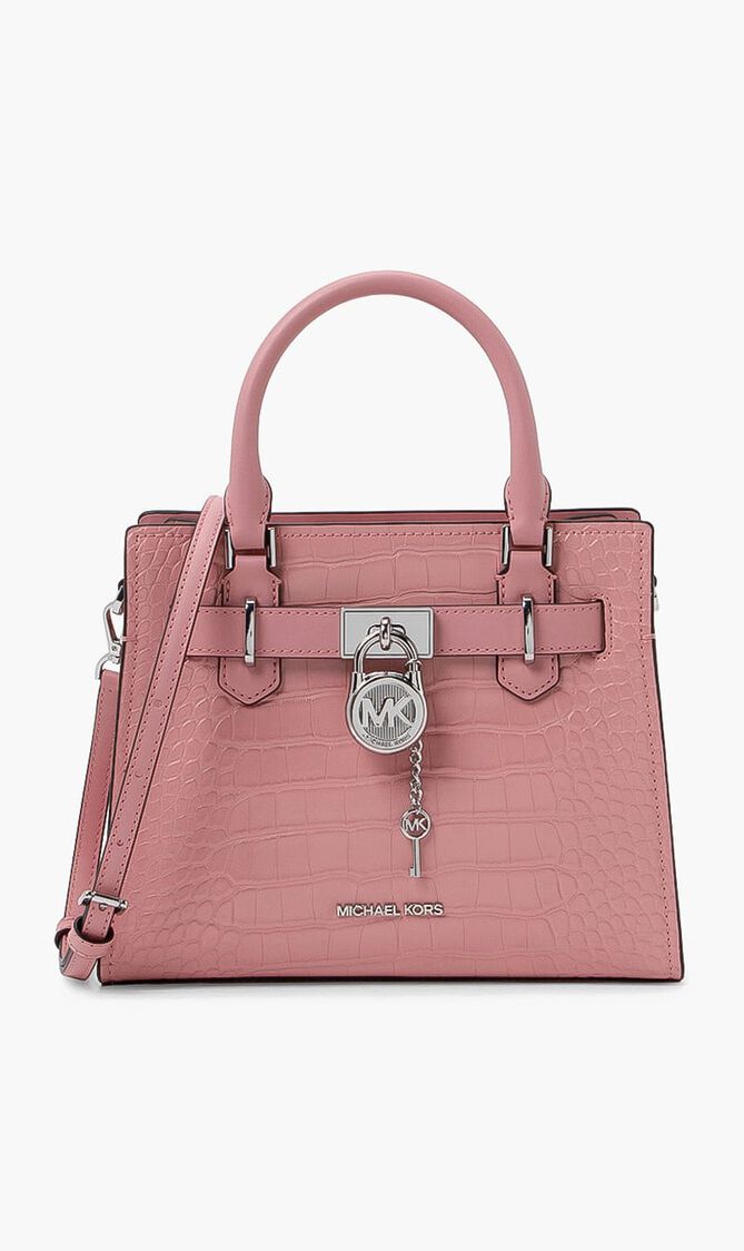 Textured Leather Crossbody Bag