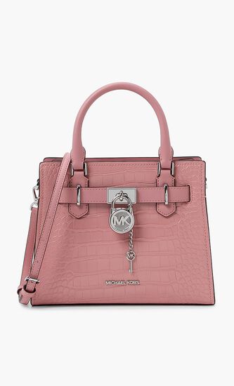 Textured Leather Crossbody Bag