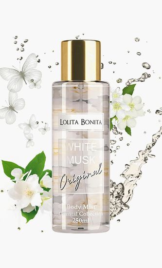 LOLITA BONITA WHITE MUSK BODY FRAGRANCE FOR WOMEN 250ML