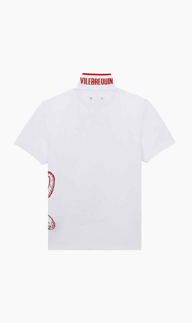Printed Octopus Polo