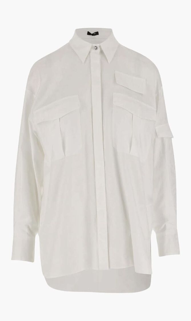 INFORMAL SHIRT BAROQUE COTTON POPLIN FABRIC