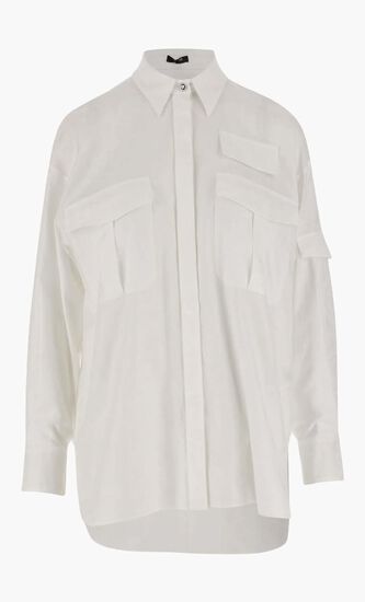 INFORMAL SHIRT BAROQUE COTTON POPLIN FABRIC