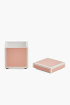 Paris Pink Lacquer Cube Box