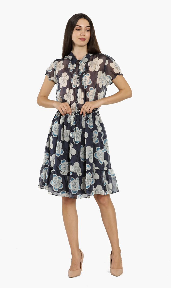 Armani floral dress top