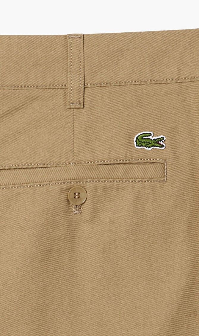 Cotton Gabardine Chino Bermuda Shorts