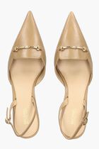 Lena Leather Slingback Pump