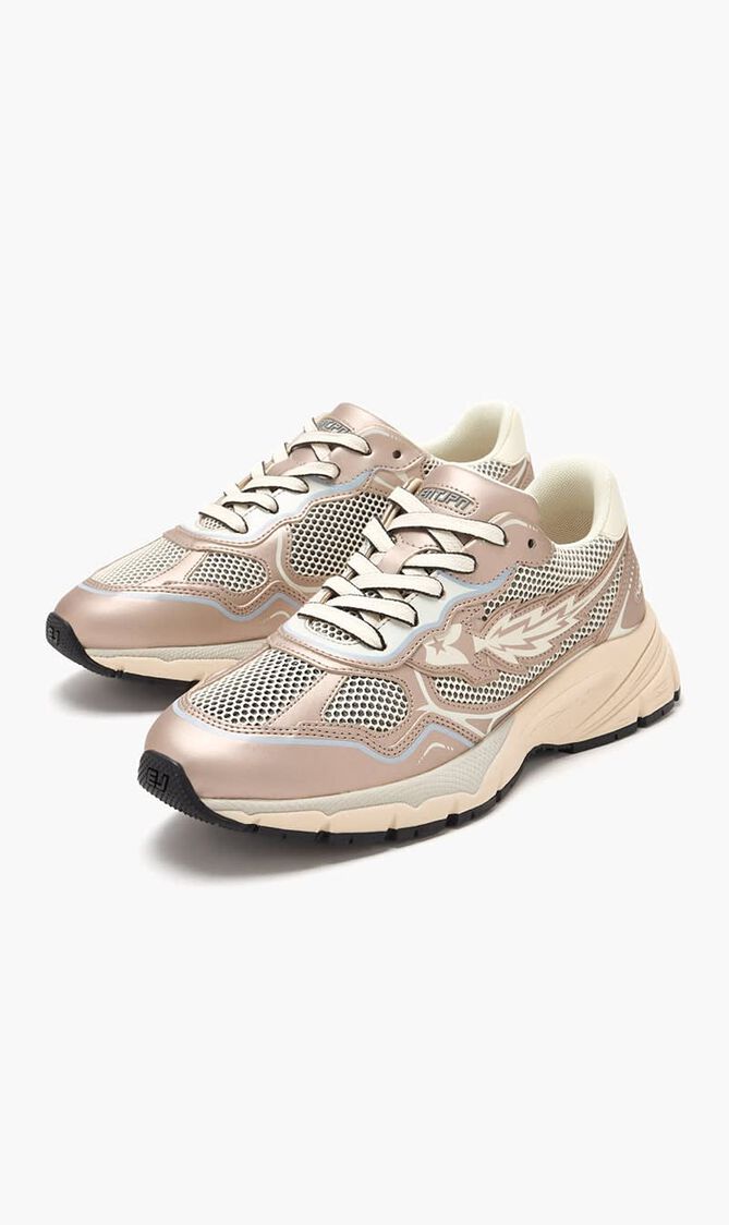 RUN ROCKET W - LOW SNEAKER REFLECTIVE/PRINT/MES BEIGE/MILK