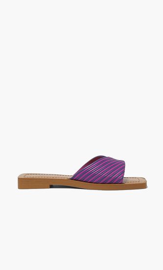 Striped Flat Slides