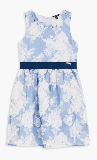 Creponne Dress Jacquard Organdy