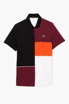 SHORT SLEEVED RIBBED COLLAR SHIRT