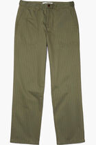 Textured Cotton Cargo Pants