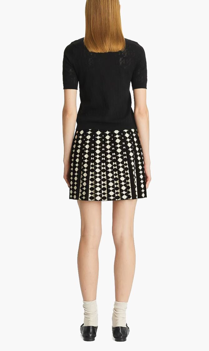 T Monogram Pointelle Polo