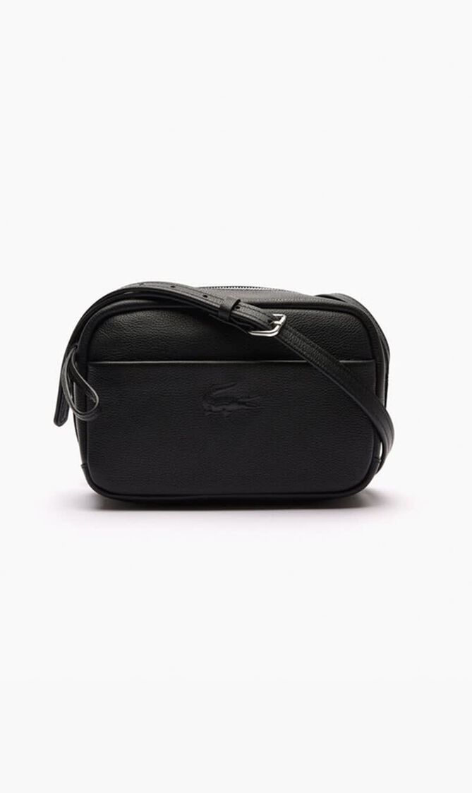 City Court Grain Leather Shoulder Bag