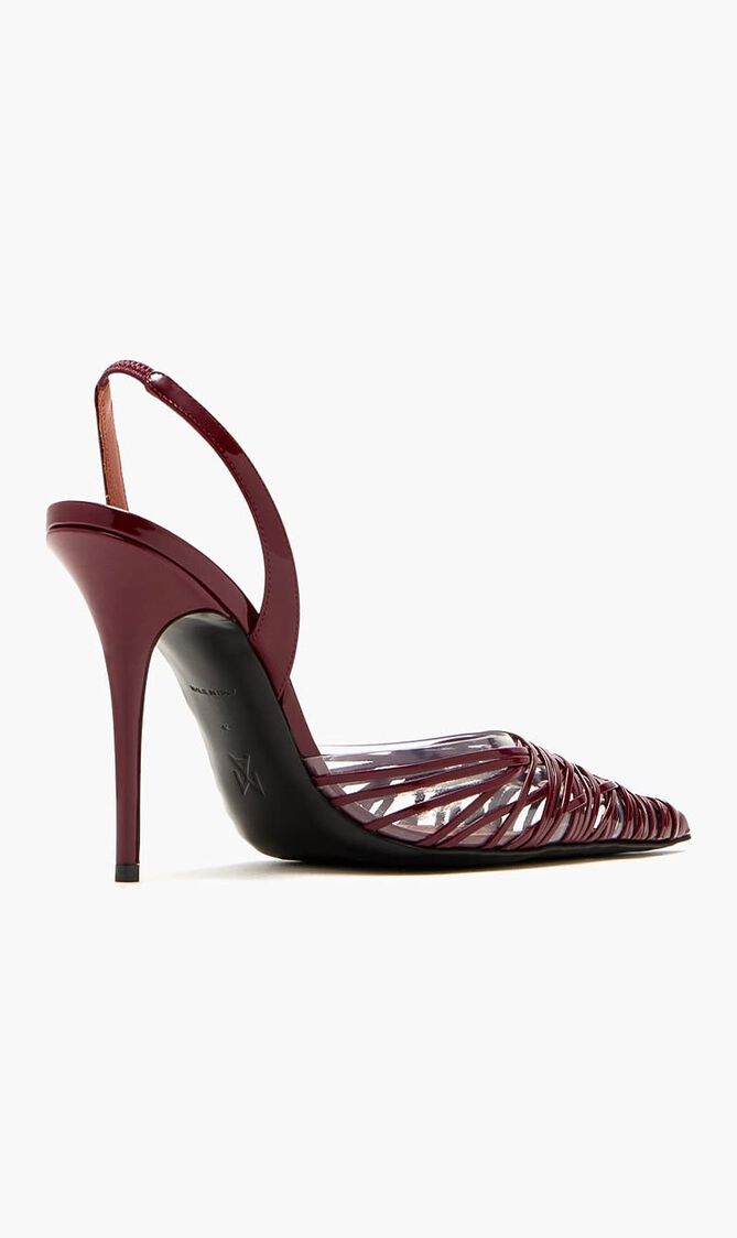 LORI SLING PATENT 105 SM HEEL