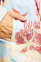 Canvas Blend Linen Shorts