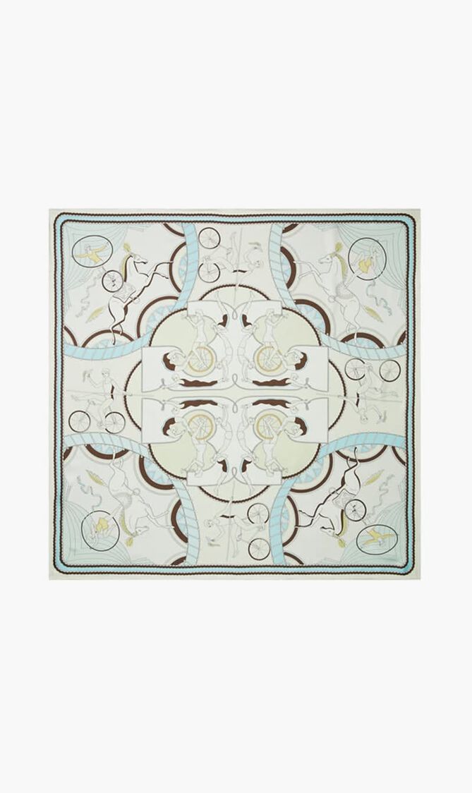 Double Sided Silk Square Scarf