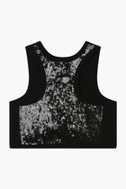 Sequin Embellished Sleeveless Top Sequin Embellished Sleeveless Top