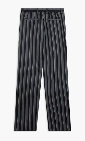 FORMAL PANT STRIPED WOOL FABRIC