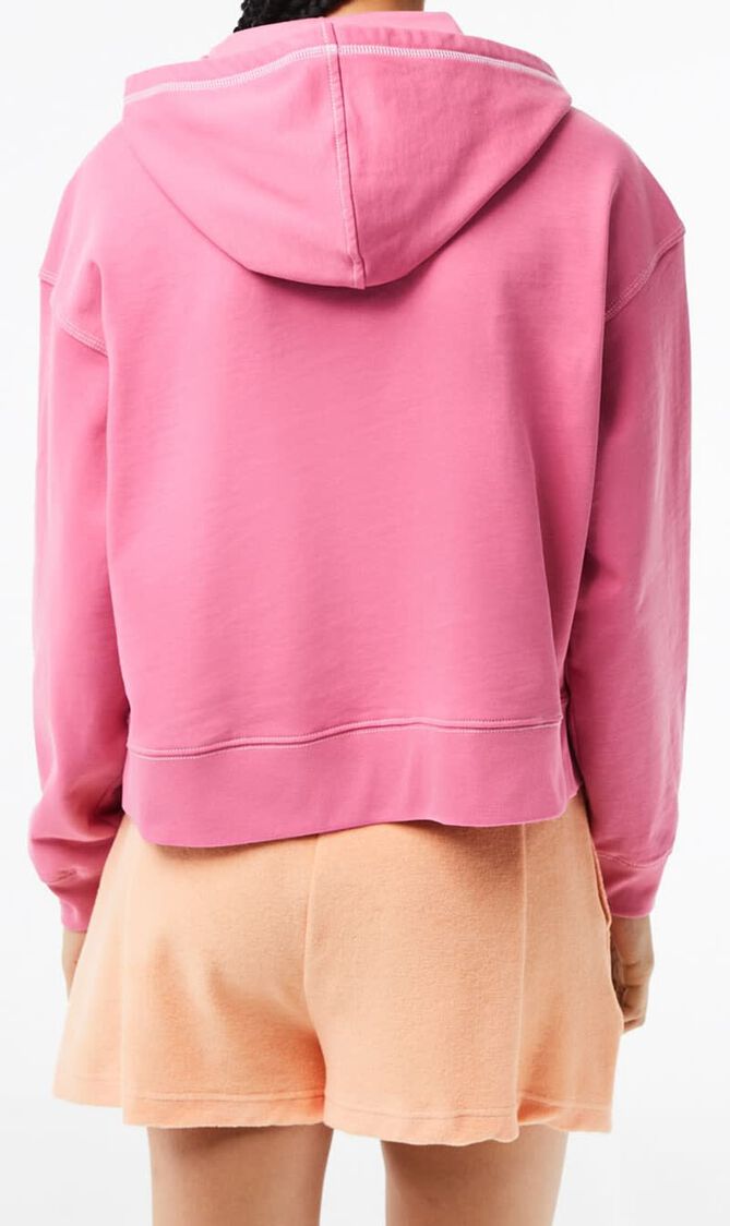 Texture Print Hoodie