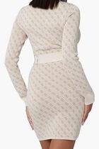 4g Logo Sweater Mini Dress 4g Logo Sweater Mini Dress