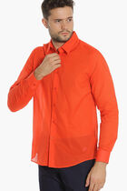 Caracal Long-Sleeved Cotton Shirt